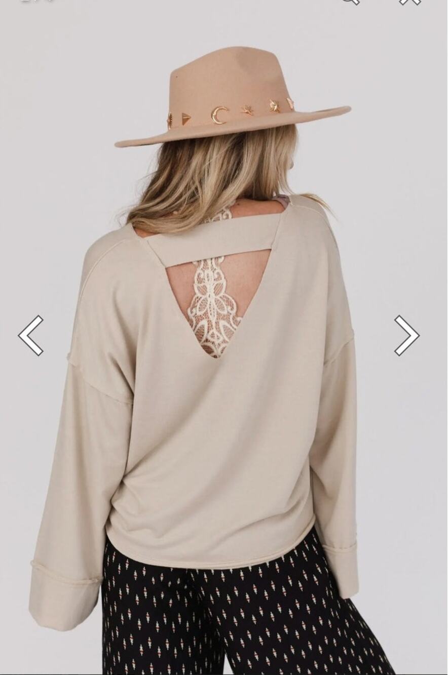 The Nest Love It V Neckline Sweater Top